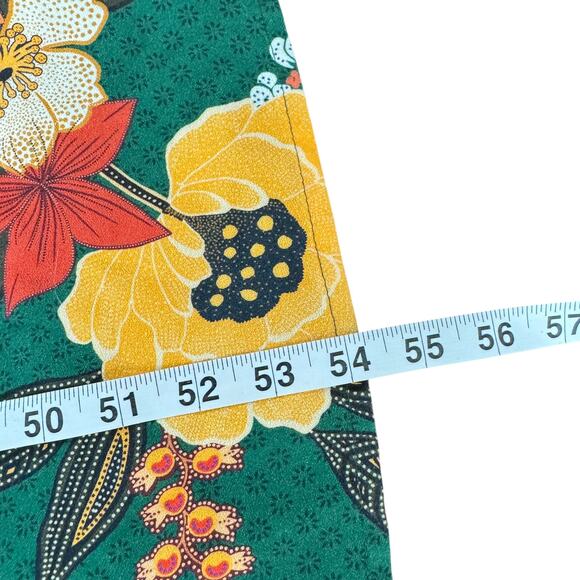 Farm Rio x Anthropologie Verdor Maxi Dress Green Floral - Picture 10 of 11